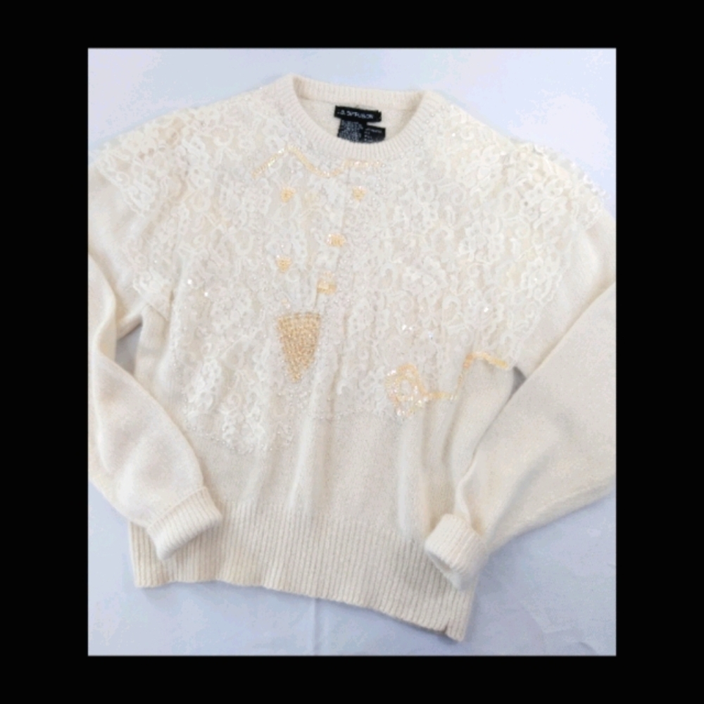 Vintage 80's I.B. Diffusion Sweater Size Large